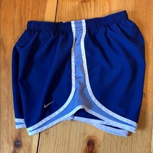 Nike blue shorts